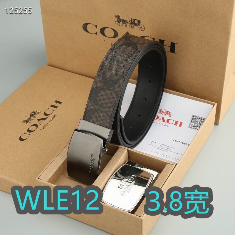 Coach belt 38mmX95-125cm XH02